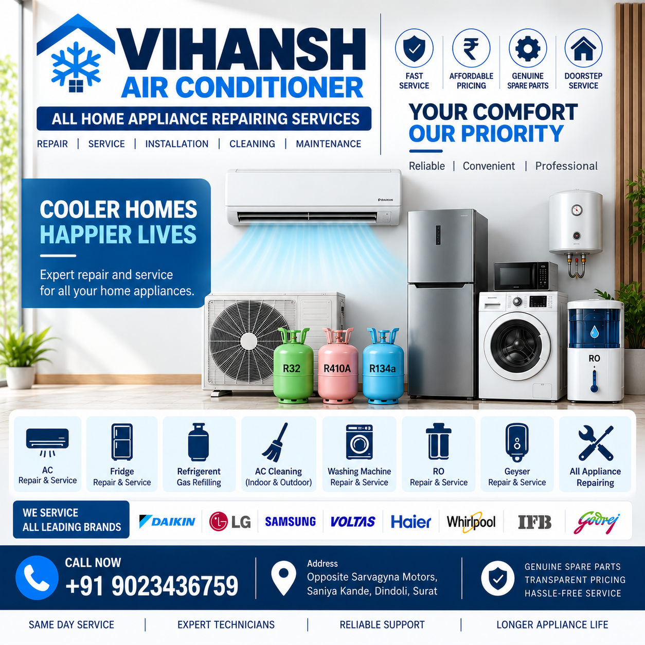 Vihansh Air Conditioner services
